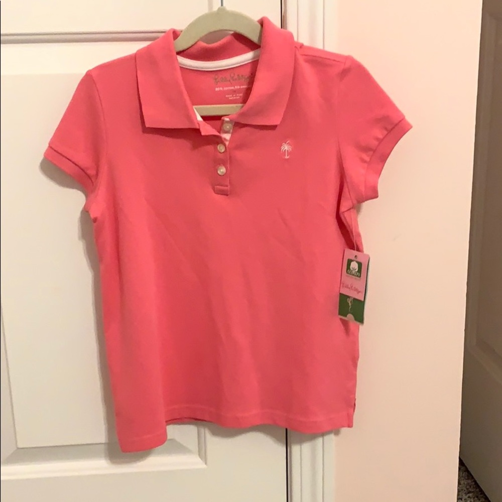 Lilly Pulitzer girls size 10 polo shirt